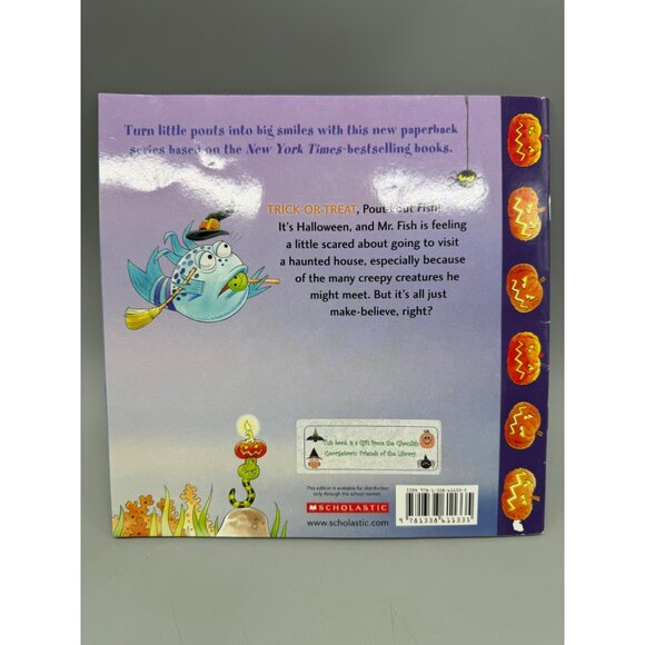 Pout-Pout Fish Haunted House Paperback Childrens Book By Scholastic READ - Picture 2 of 6